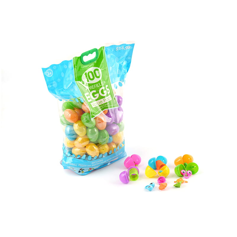Plast påskeoverraskelse egg leketøy