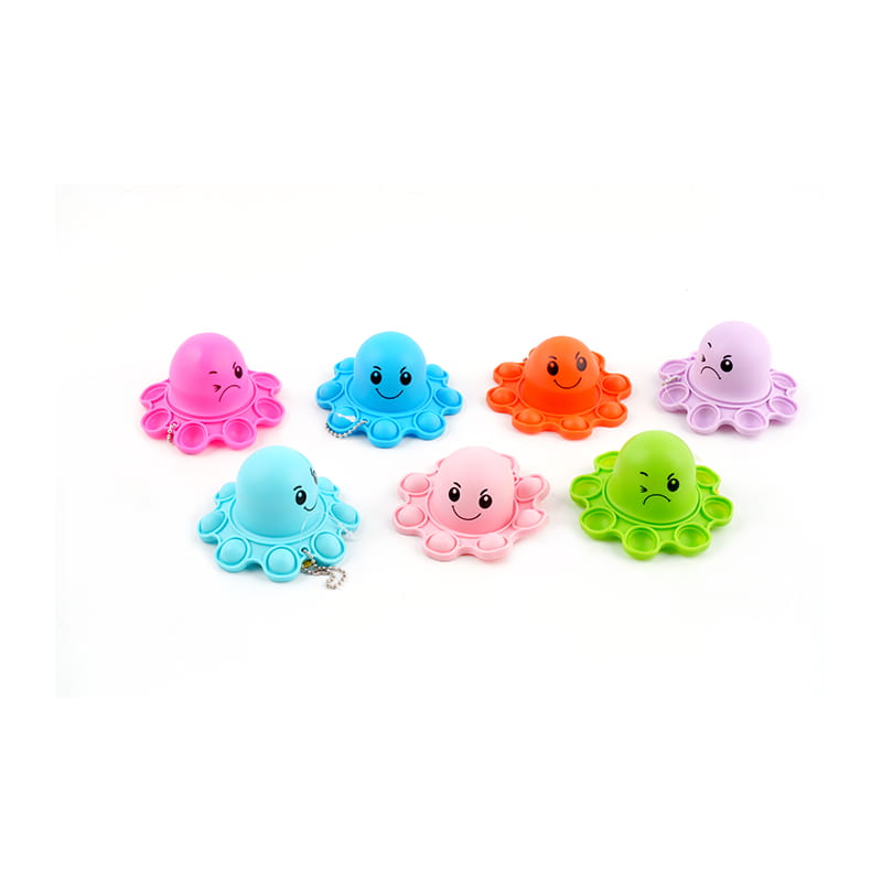 Silikon dekompresjon blekksprut leketøy